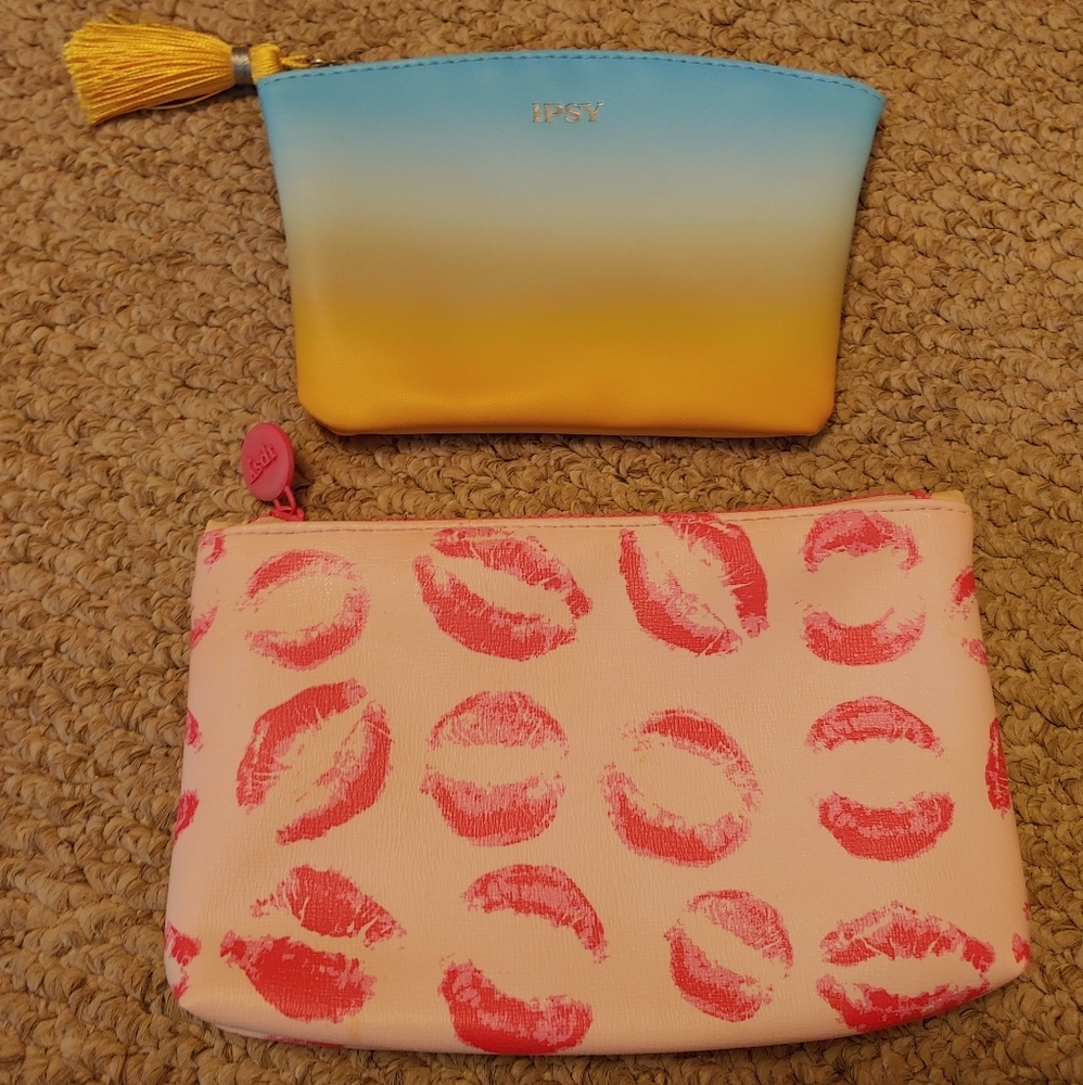 Two ipsy make up bags